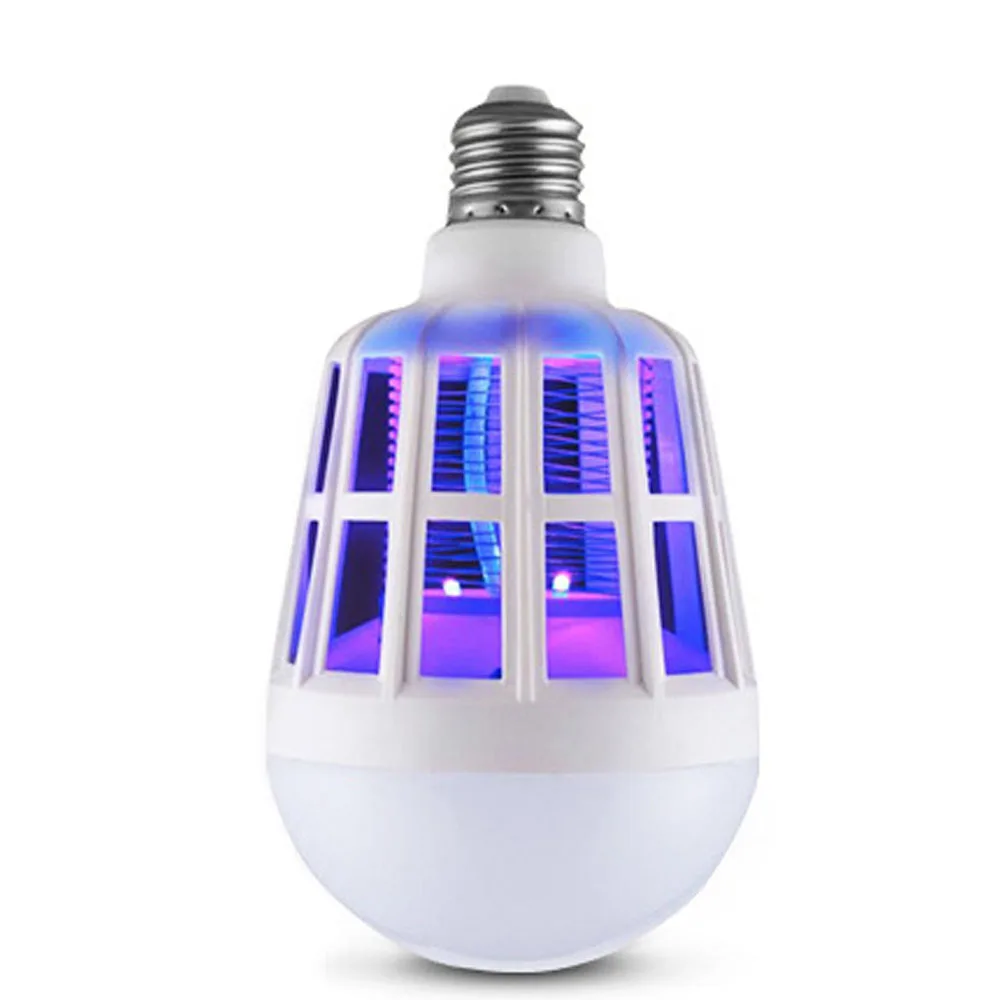 

9W 15W Mosquito Killer Repellent Trap Lamp LED Lighting Bulb Pest Control Bug Zappers Lights Moskiller, White