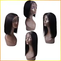 

Wholesale Human Hair Wigs Cheap Straight Short Lace Front Wig Brazilian Hair Bob Wigs For Black Women