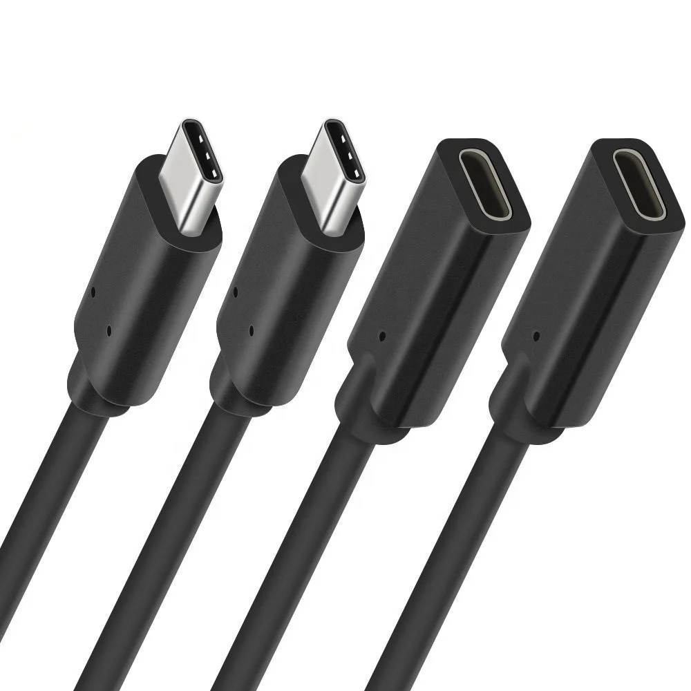 

2019 High quality usb 3.1 Type C male to c female extension cable