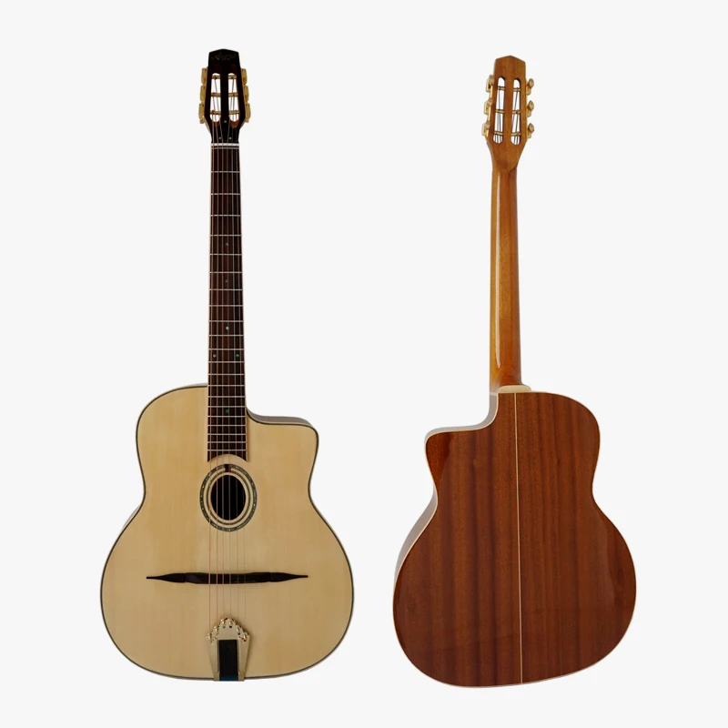 Aiersi Brand petie bouche Gypsy acoustic Guitar