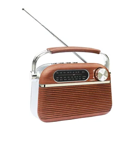 Vintage Wooden Retro Home Radio Handle