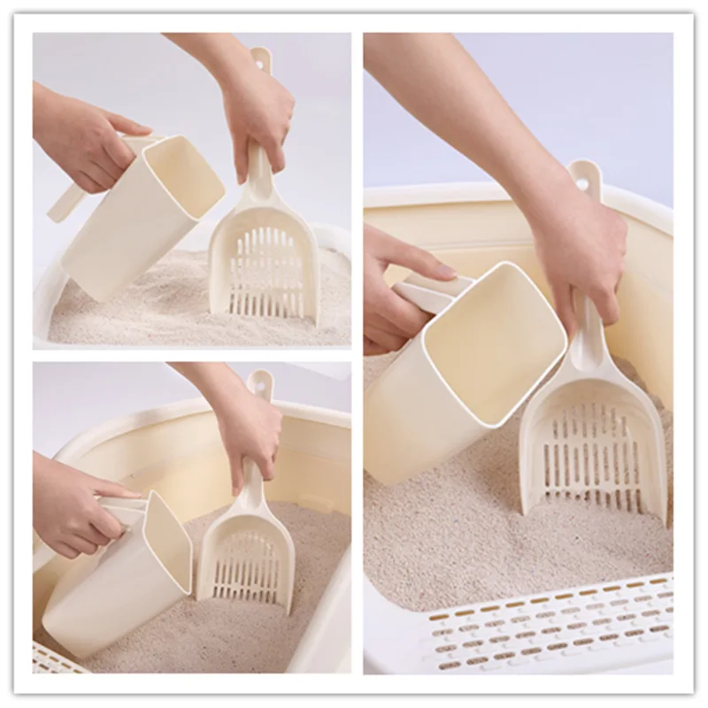 
General cat litter shovel set general cat litter shovel set bentonite cat litter shovel large long handle 