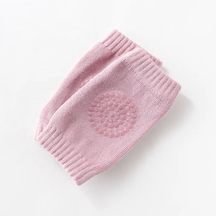 
Wholesale soft fabric infant toddler knee elbow anti slip compression sleeve baby knee pads 