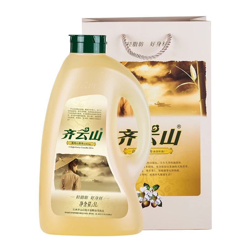 
5L organic bulk camellia flower cooking oil for food 