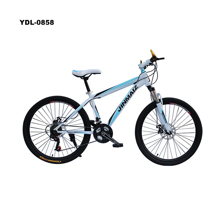 

26" Dropshipping Cheap High Carbon Steel Spoke Wheel Bikes Mountain Bicycle, Ice blue,white and red,white and blue,gray green