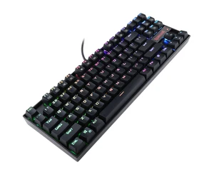2019 Popula Redragon K552 Led Ergonomic Back lit Computer Mechanical Keyboard Gaming