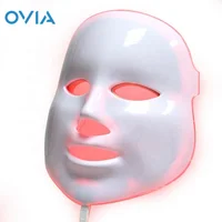 

7 Color LED Light Face Mask Red Photon Light Skin Rejuvenation Facial Treatment