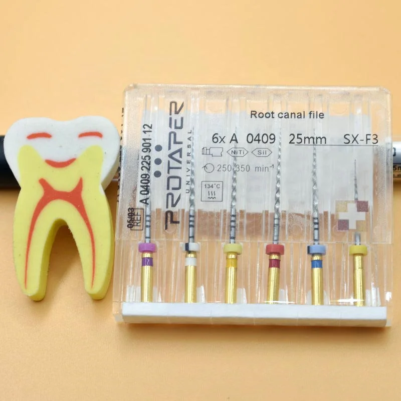 

Dental rotary super files protaper universal needle accessories endodontic files for Root canal cleaning