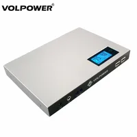 

Volpower P180 Powerbank 12v 6v 9v 19.5v 24v voltage portable power bank 50000 mah for laptop router camera POS printer tablet