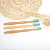 FDA approved bamboo toothbrush BPA free eco-friendly travel bambu toothbrush