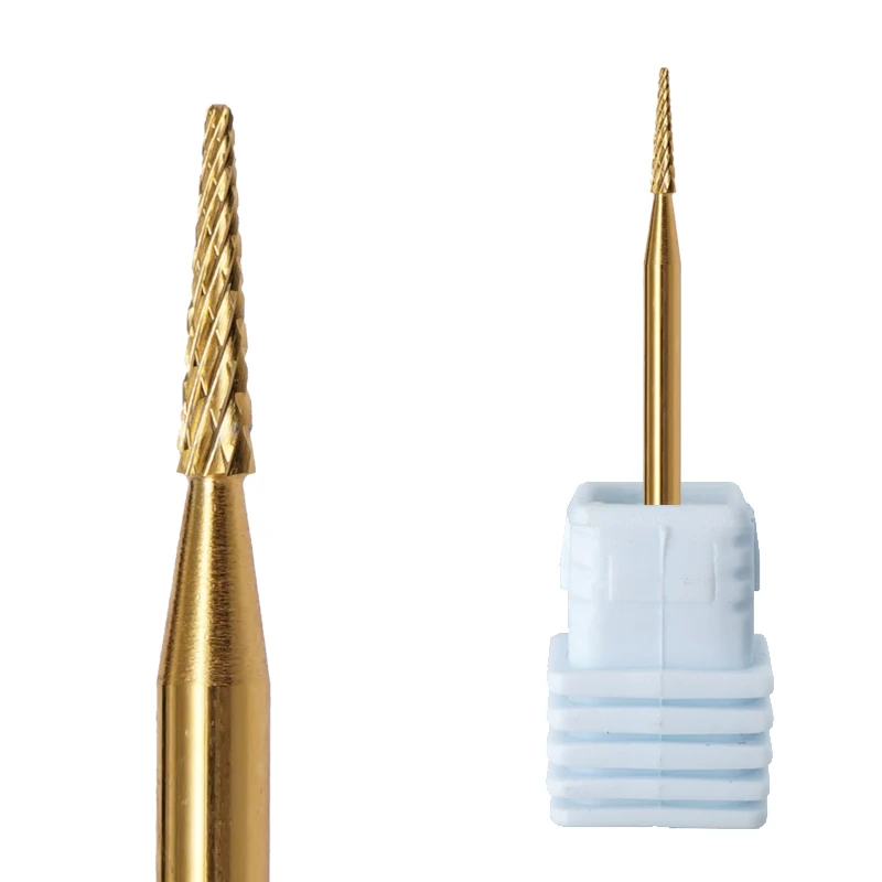 

Carbide Tungsten Nail Drill Bit Remove Ornaments and Foot Callus, Silver/gold/black