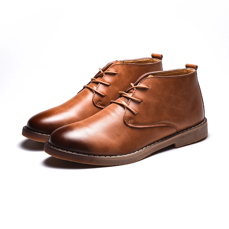 
Leather shoes, Martin boots, fashion trends for driving, parties 