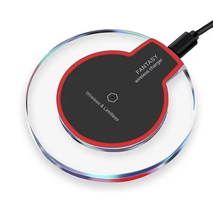 Crystal Embedded Fast Wireless Mobile Phone Charger