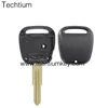 universal 1 side button light hole no logo remote key shell case cover for toyota 4Runner Corolla Avalon Echo Highlander RAV4