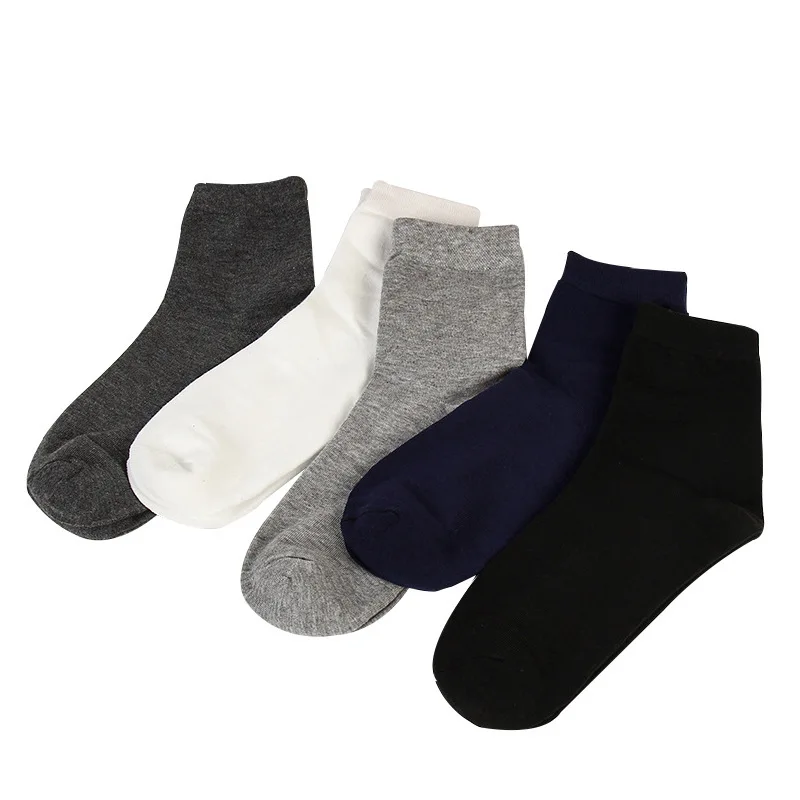 

Customized knitted man woman black white cotton sock, Customized color