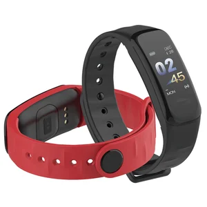 c1 Plus Smartwatch Silicon Band Fitness Tracker