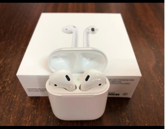 

2019 1:1 Original Size and window animation for iphone TWS aiirpods Touch Stereo Earphones With Charging Case