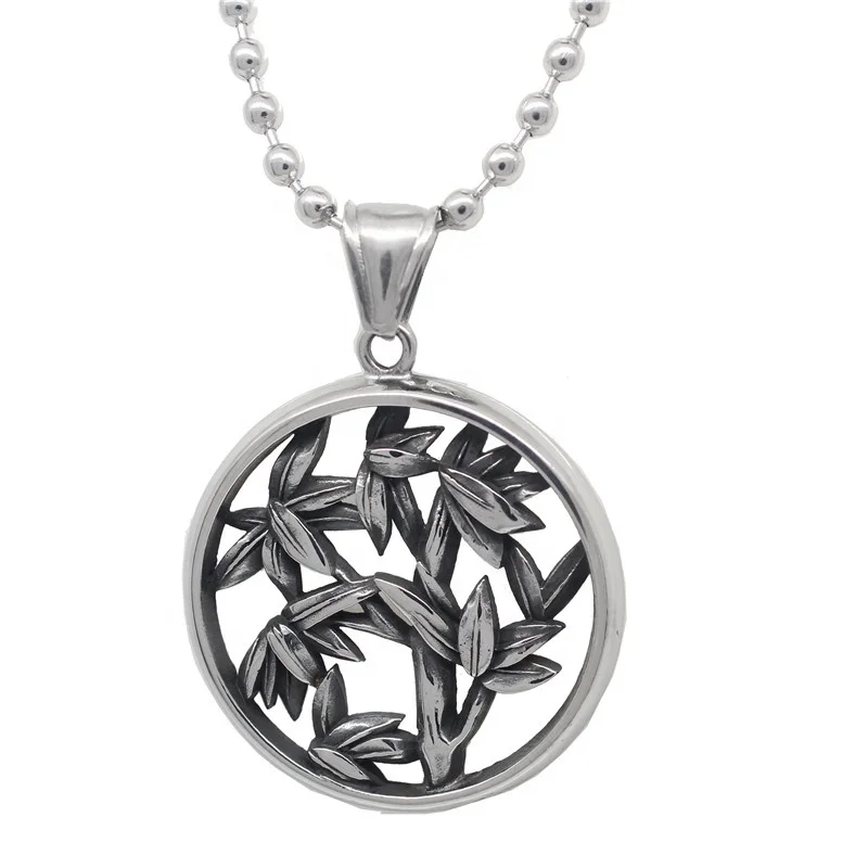 

Yudan Custom Stainless Steel Palm Tree Pendant