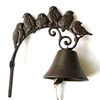 Birds decorative cast iron wall mounted doorbell
