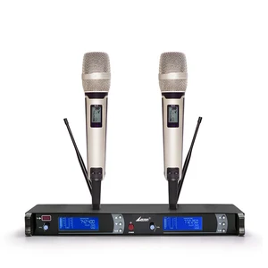 Dual Channel Wireless Handheld Microphone System