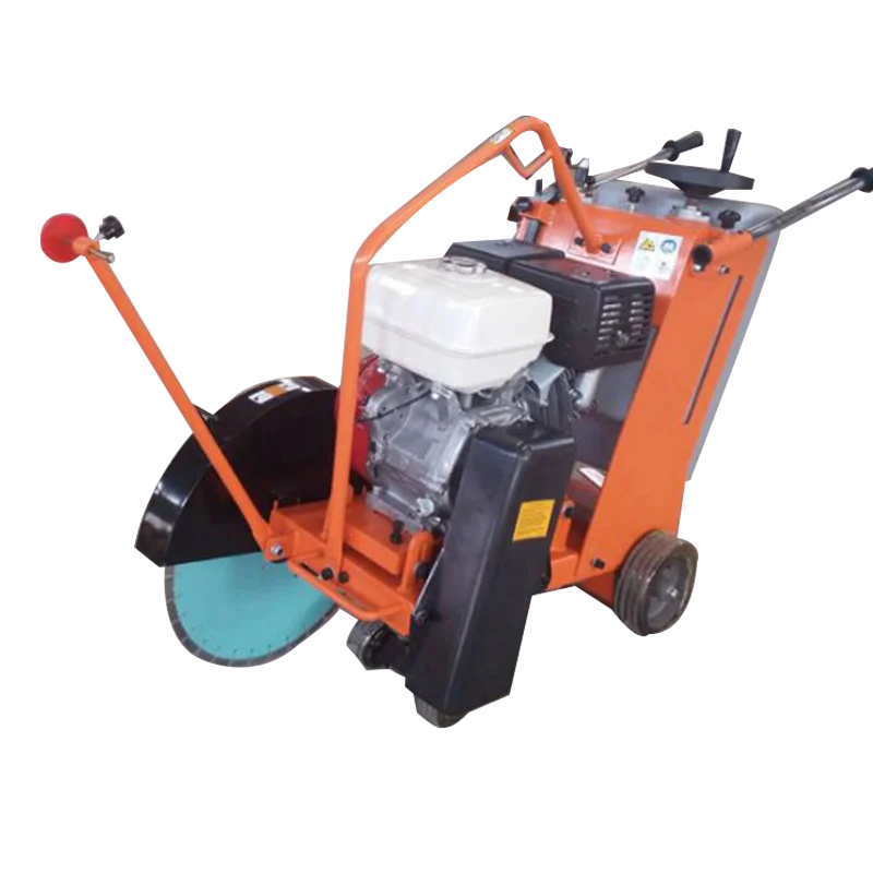 
Asphalt Concrete Pavement Diesel Gasoline Road Cutting Saw Machinery With Water Tank 