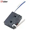 IP67 Black Wiring Waterproof Microswitch 5A 250VAC T85
