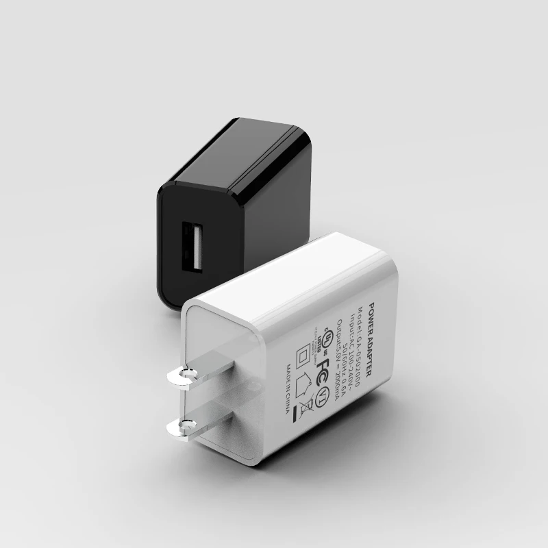 
5v 2a Charger UL FCC Certified American standard wall USB Charger US 10W High Quality for mobile phone 