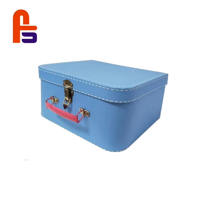 

small cardboard suitcase shaped gift box