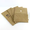 wholesale kraft paper string closure envelope folder with string tie