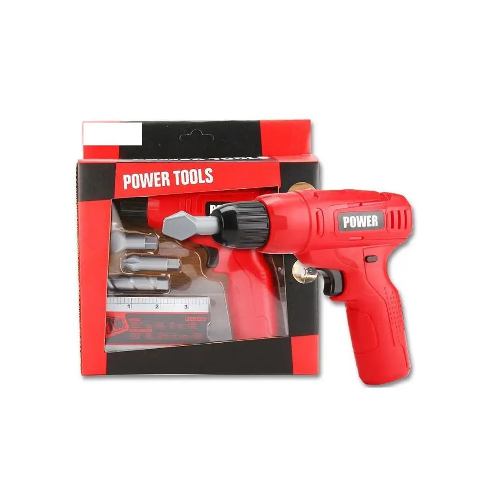 
Power Tools Mini Toy Drill Set 3 Drill Bits 