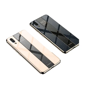 Luxury TPU PC 3D Glass Corner Reinforcement Case ViVO X21
