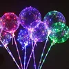 bobo balloon 20 inches light LED balloon flashing handle balloon