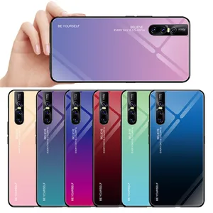 Gradient Tempered Glass Phone Case vivo V15 Pro