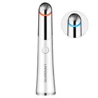 

Heated Sonic Vibration Eye Roller Massager, Seed Rechargeable 40 Under Eye Zone Facial Massager Wand Pen