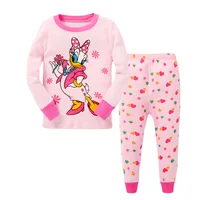 

Kids cartoon printed pajama sets cotton children girls pajamas sleepwear