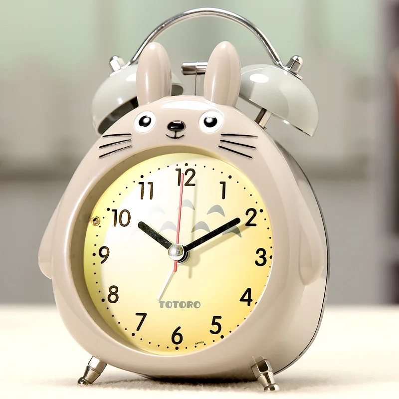 

Bed Room Decoration PLASTIC Children ABS desktop travel Twin Bell Alarm Clock