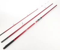 

High Density Carbon Fiber 3 Piece 100-250g Surf Rod Surf Casting Fishing Rod