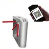 Security Outdoor Entrance Access Control Counter ESD QR Code Scanner Reader Tripod Turnstile Gate