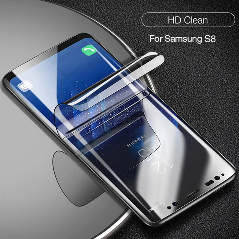 2019 CAFELE Full Cover Liquid Screen Protector For Samsung Galaxy S8 S9 S10 plus hydrogel film Tempered Glass