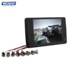 7 inch plastic shell indoor one key lcd tv with memory card slot USB lcd media player