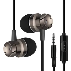 3.5mm In-Ear wired Waterproof Earbuds metal magnetic Mini Headphone