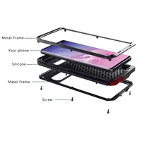 

Full Cover Silicone Metal Waterproof Phone Case for Samsung S10/S10 Plus, High Quality Phone Cover