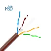 OEM Brand Cat6 Factory Manufacturers Free Sample Cat 6 6e 23AWG 0.56mm CCA 4 Pair UTP Network Lan Cable 1000ft 305m Roll Price
