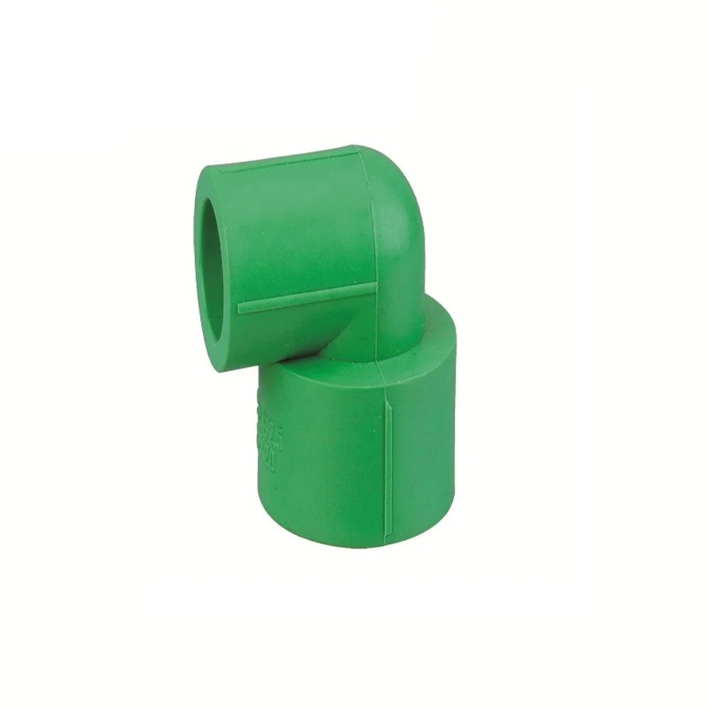 Ppr Plastic Water Pipe Fittings Plumbing Tube Fittings 3 Ways Elbow