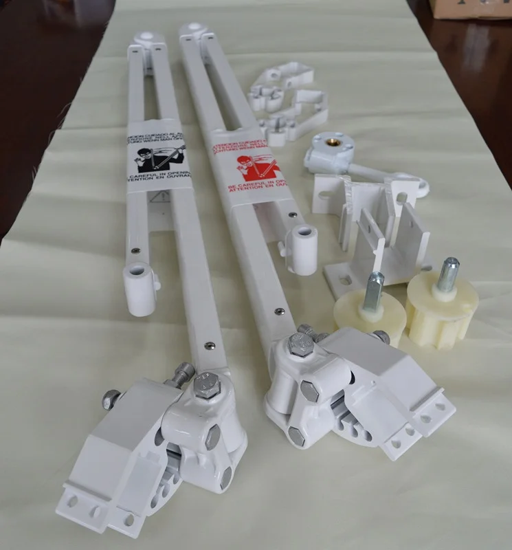 

Flexible Projection 2 meter A04 Awning Arms Set Retractable Arm, White coated