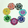 high quality pvc poker chip number stickers