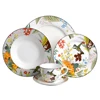 2019 New 20-piece bird home decor porcelain dinnerware sets luxury for 4