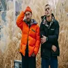 Double Face Camouflage Custom Printing Men's Solid Hooded Jackets Coats