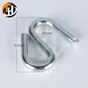High Grade Widely Use Metal Silvery Solid S Shaped Hanger Hook