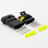 NEW Car Auto 4 Pin Way Sealed Waterproof Electrical Wire Connector Plug Set